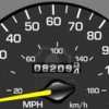Time to write down the mileage odometer image